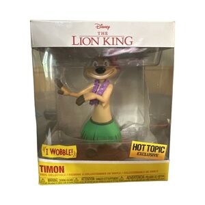 Funko Wobble Timon Hot Topic Exclusive (Hula) Disney Lion King NIB